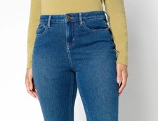 Belle by Kim Gravel Flexibelle Curvy Pocket Jean Washed indigo Reg 10 A655301