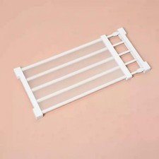 Adjustable No-Drill Pet Gate Indoor Barrier Removable Fence
