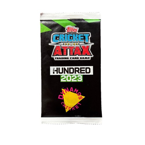 Topps Cricket Attax Karten The Hundred 2023 30 ungeöffnete Päckchen! 50p pro Packung! - Bild 2 von 3
