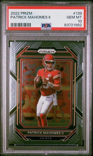 2022 Panini Prizm Patrick Mahomes II #139 PSA 10