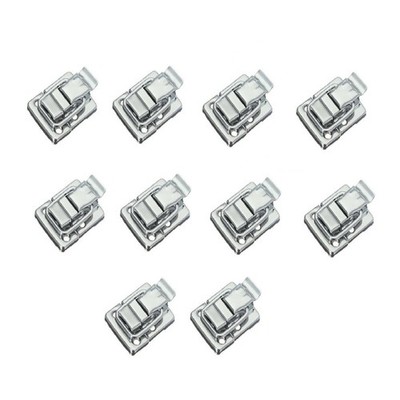 10* Durable Fastener Toggle Latch Catch Case Suitcase Boxes Chests Trunk Lock