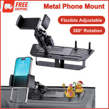 Upgraded Metal Phone Mount Compatible with Jeep Wrangler JK JKU 2018 2017 2016