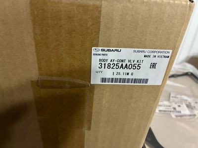 Subaru Valve Body, Gasket And O-Rings!! Part# 31825AA055