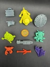 Playmates Teenage Mutant Ninja Turtles Accessory Weapon Parts lot 1980's Vintage