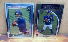 2025 Panini Donruss Optic - Hidden Potential Jaxson Dart #2 (RC) - 2 Card Lot