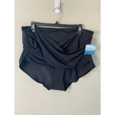 New Ruby Ribbon Palm Beach Swim Brief, Black Size XXL