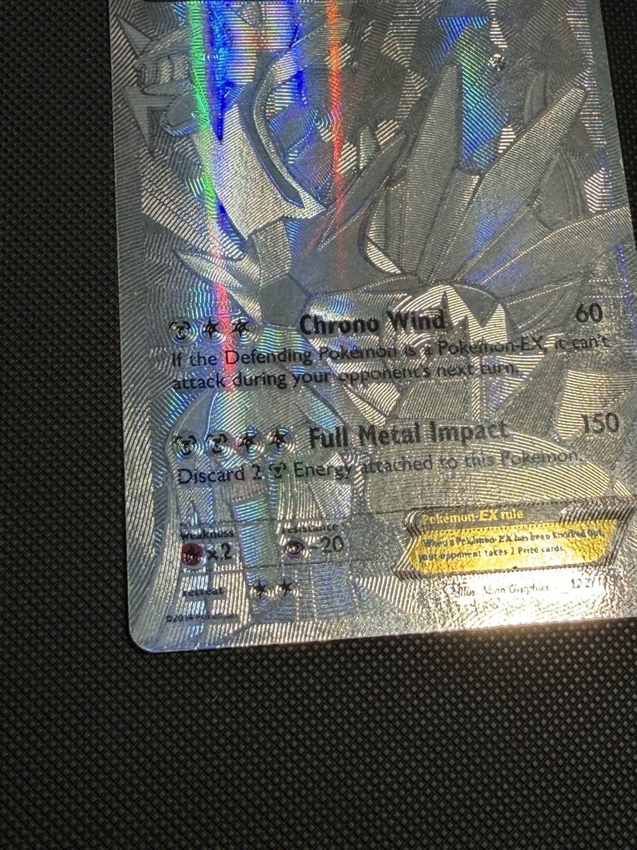 Dialga EX (122 Secret Rare) 122/119 XY - Phantom Forces Holo DMG