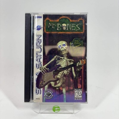 Mr. Bones (Sega Saturn, 1996) CIB Reg Card