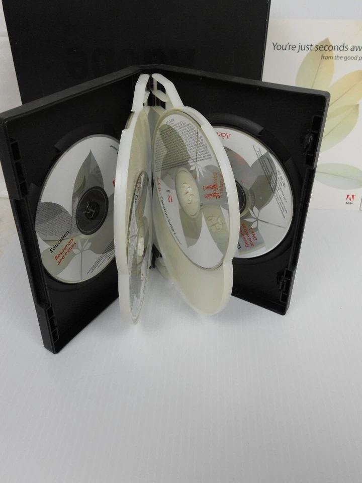 Adobe Creative Suite 2 Premium STUDIO 8 Web Bundle Windows Manuals Training Disc - Image 4 of 4