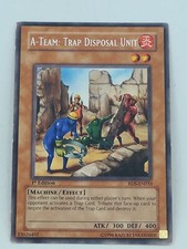 Yugioh A-Team: Trap Disposal Unit RDS-EN033 Rare Trading Card First 1st Edition