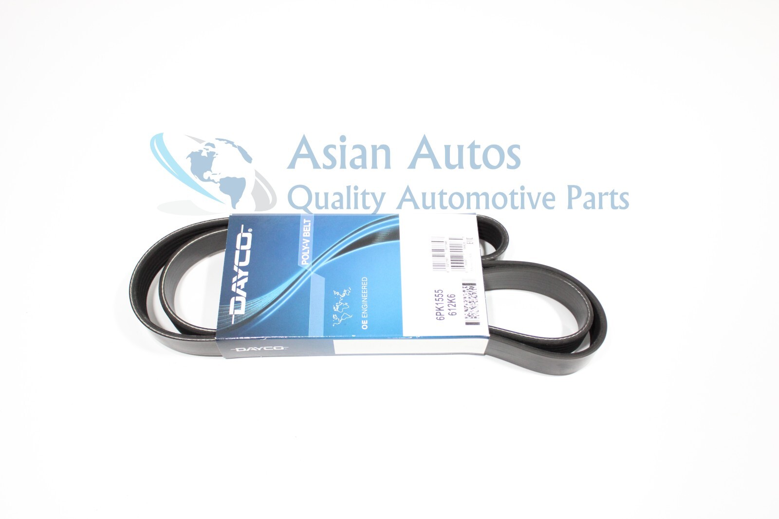 Dayco Alternator/Power Steering/Water Pump Belt 6PK1555 For BMW 323 325