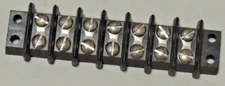 602 SERIES 7 POSITION DOUBLE ROW TERMINAL BLOCK 5" block