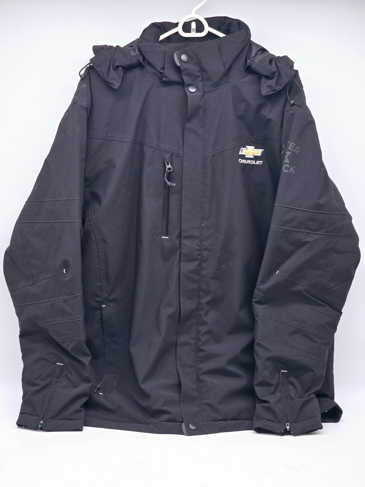 Chevrolet Gold Bowtie Insulated Waterproof Tech Jacket for Men - Size Large by CB