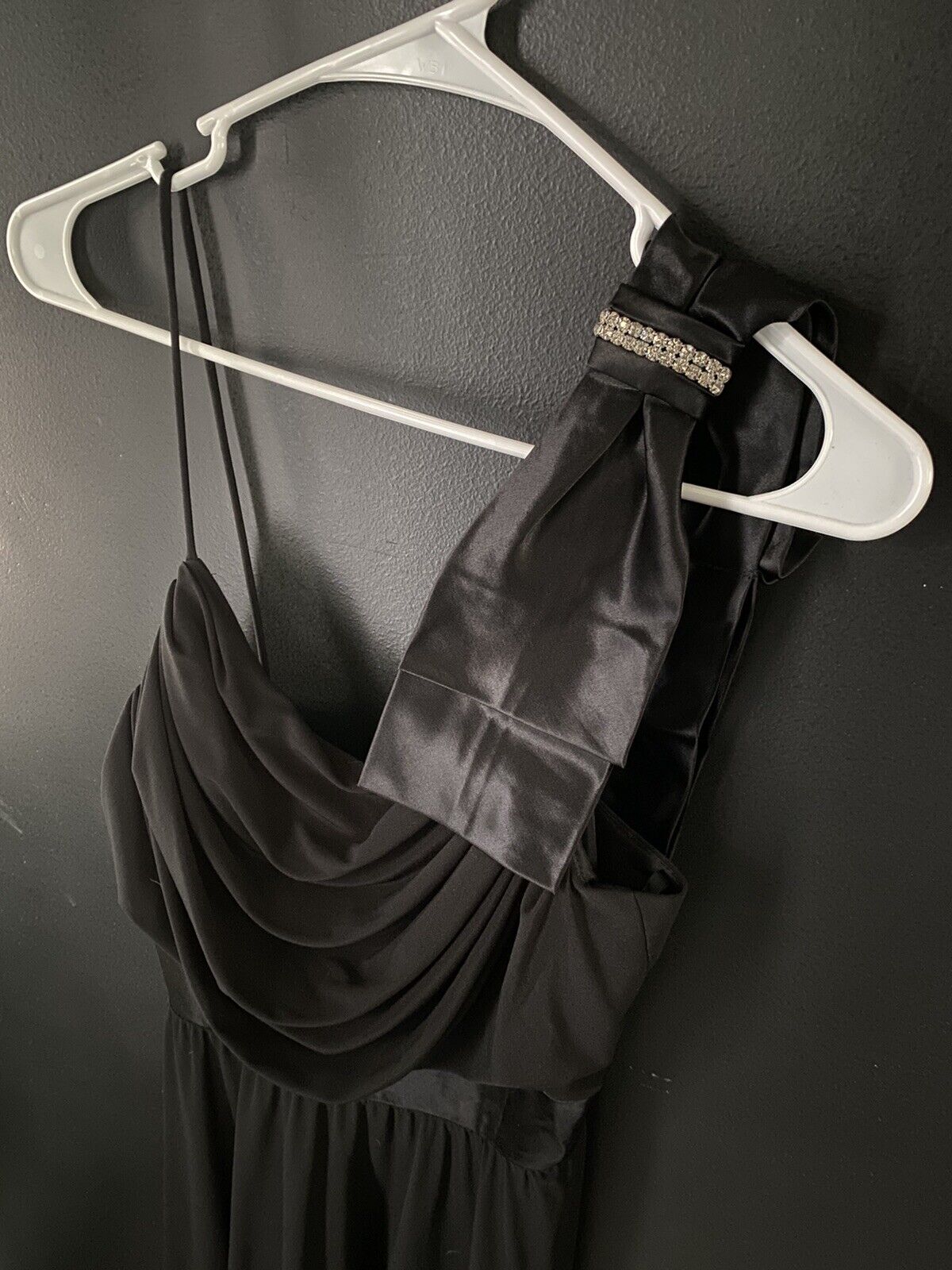 Vintage I. Magnin Rimini Black Dress Size 6 - image 2