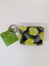 Vera Bradley Zippidy Keychain  in La Neon Rose Change Purse (Easter Basket Gift)