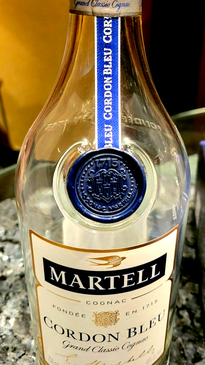 Martell Cordon Bleu XO cognac (Empty Bottle and box) | eBay