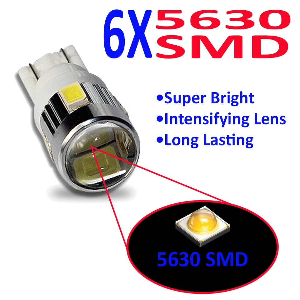 Suzuki GSX R600 LED Side Light SUPER BRIGHT Bulbs 5630 SMD with Lens 501 — 第 2/3 张图片