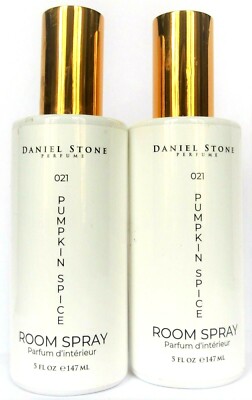 2x Daniel Stone 021 Pumpkin Spice Room Spray 147ml New