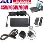 45W 65W 90W USB-C Type-C Adapter Laptop Charger For Lenovo ThinkPad Dell Acer HP