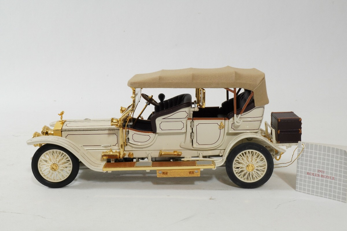 Franklin Mint B11RU78 1911 Rolls Royce Tourer Silver Ghost