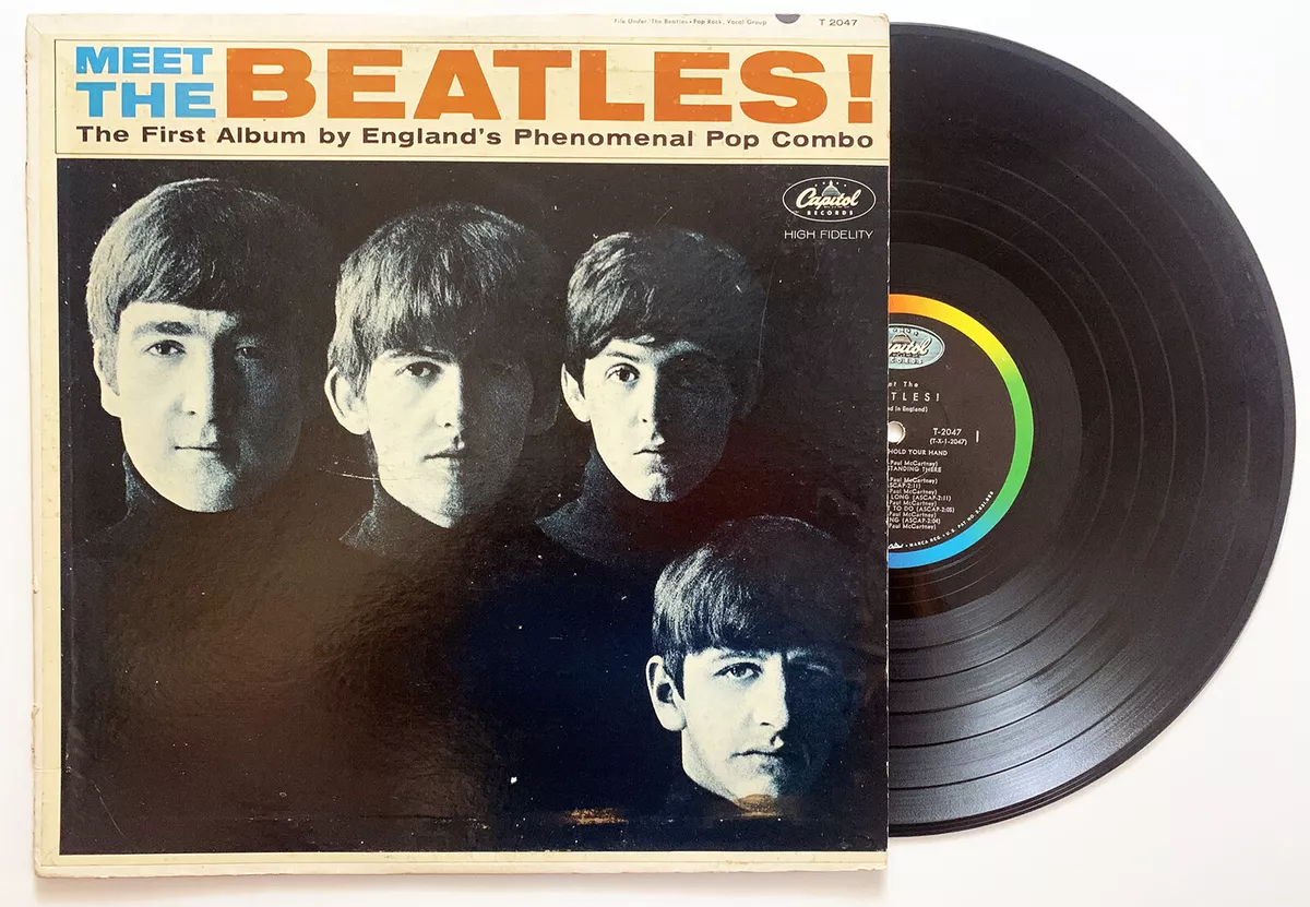 MEET THE BEATLES! Original Mono Capitol Scranton 3rd press VINYL RECORD LENNON