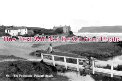 CO 3373 - The Footbridge, Polzeath Beach, Cornwall