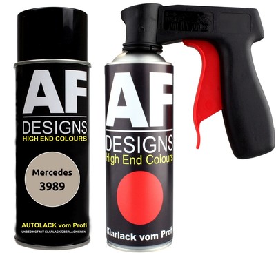 Spraydose Griff für Mercedes 3989 Rocky Mount. Brown Metallic Klarlack Handgriff