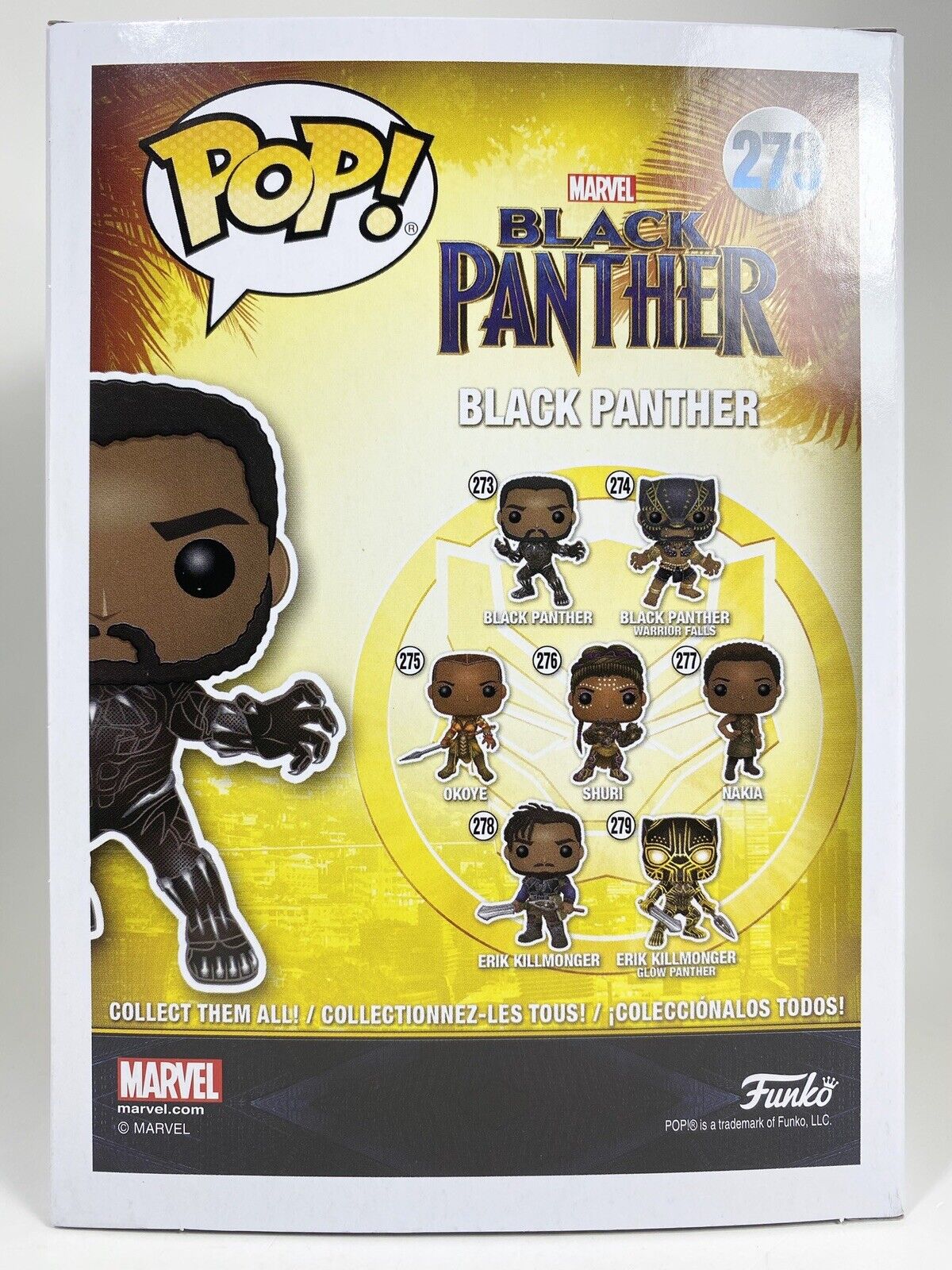 Funko POP Black Panther 273 - IN HAND - Ships In Pop Protector