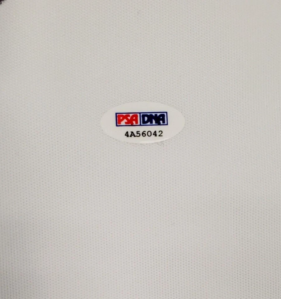 Camiseta deportiva Orlando Cepeda firmada con autógrafo Giants Stat con 5 inscripciones ~ PSA/DNA Foto 3 de 4