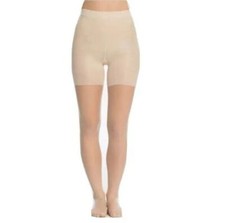 Spanx Womens Higher Power Shaping Sheers Not High Waist Size F Nude Shapewear