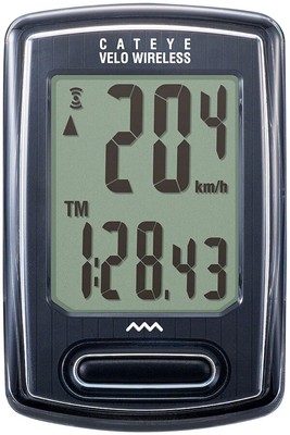 Velo Wireless Bike Computer - CatEye Velo Wireless Bike Computer - Black - Bike