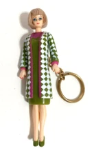 1995 Mattel Barbie Poodle Parade Keychain Basic Fun #705-0 NIP