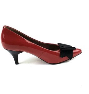 clarks red patent shoes