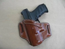 Taurus 24/7 24-7 G1/G2 Leather 2 Slot Molded Pancake Belt Holster TAN LEFT HAND