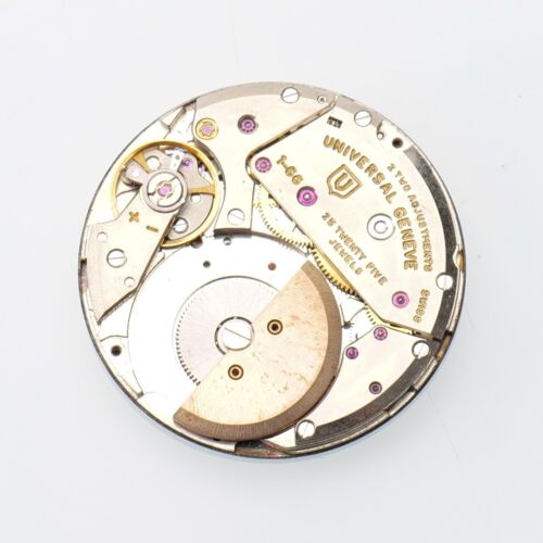 Universal Geneve Cal. 1-66Microtor Movement - Parts Good Balance Dial Hands - Picture 3 of 4