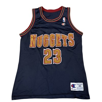 90s NBA Denver Nuggets ユニフォーム DENVER NUGGETS 90s NBA BASKETBALL JERSEY CHAMPION VINTAGE