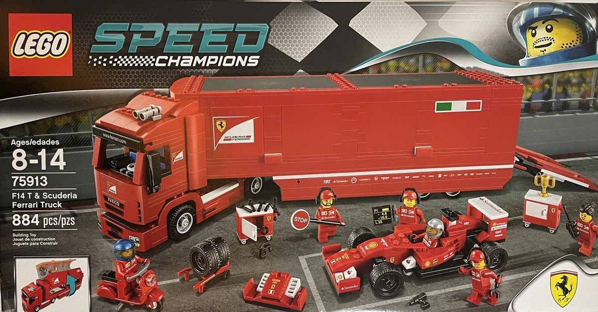 LEGO Speed Champions F14 T & Scuderia Ferrari Truck 75913