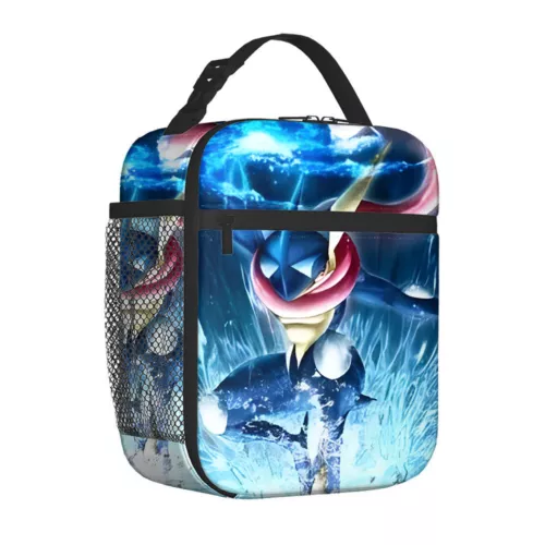 Pikachu Pokemon Insulated Lunch Bag School Picnic Snack Lunchbox Travel Box Gift - Picture 22 of 69