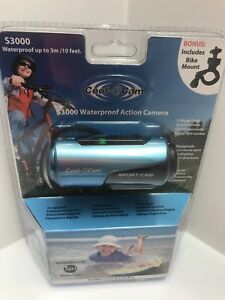 Cool-iCam S3000 Sport Cam Waterproof Action Camcorder Bike Mount New