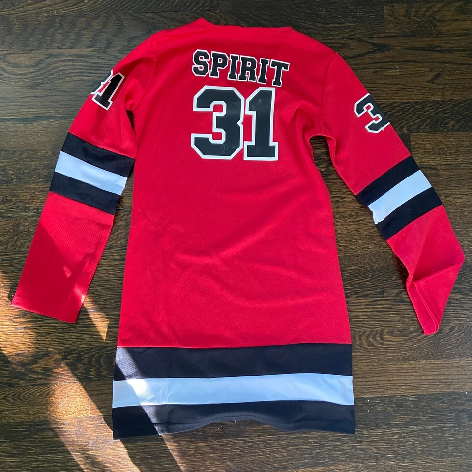 Vestido Jersey Hockey NHL Niños Jugador Hockey Halloween Disfraz 12-14 Mediano Foto 3 de 4