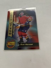 1995 Signature Rookies - Signatures #35 Rhett Warrener /7750 (AU, RC)