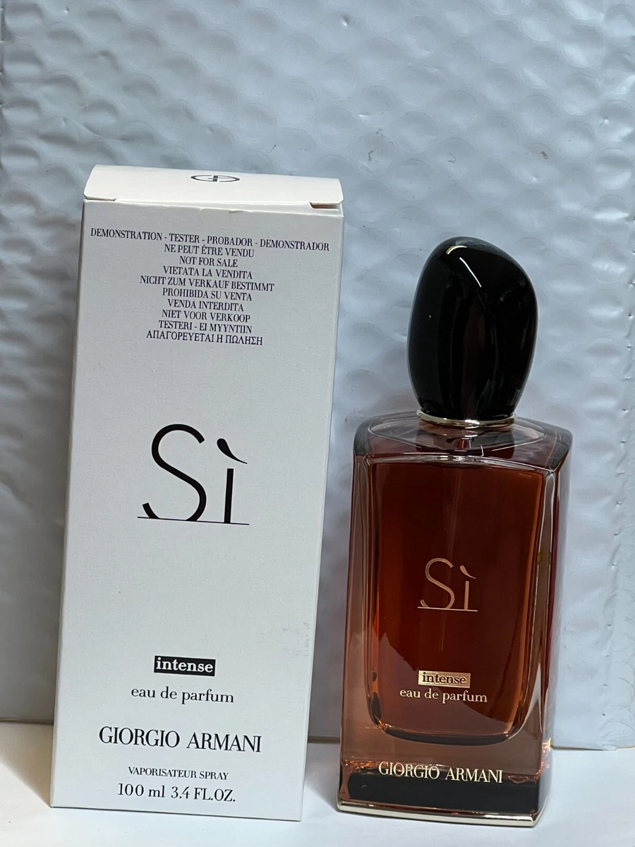 SI INTENSE EAU DE PARFUM SPRAY FOR WOMEN -3.4 OZ/100 ML WHITE BOX 3605522034709 | eBay