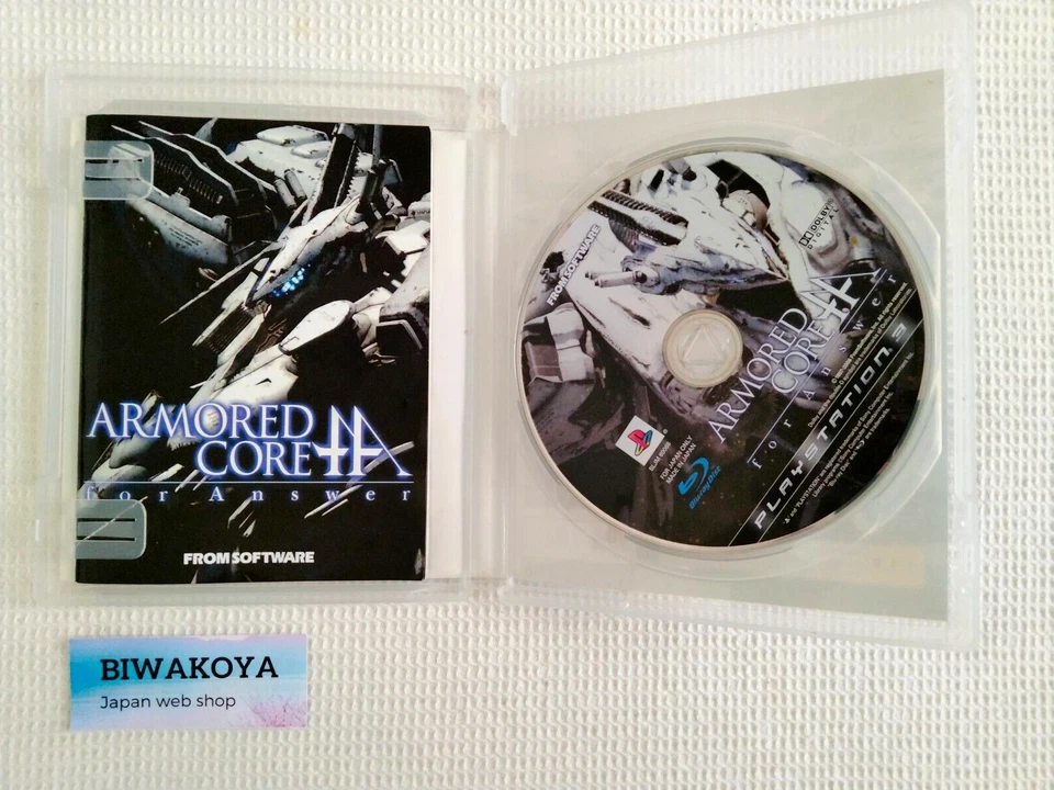 Armored Core 4 For Answer V Verdict Day Set Lot 4 PS3 Playstation3 JP Ver. Used - Image 3 of 4