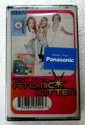 Right Now by Atomic Kitten Rare 2000 Malaysia Cassette Brand New Sealed - Picture 1 of 3