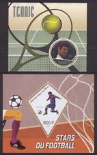 Lollini W48 TENNIS - SOCCER - Football - Sports - 2 Sheets MNH 2015