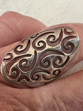 Women s Sterling Silver Cut Out Rings