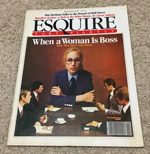 ESQUIRE magazine March 28 1978 WOMAN AS BOSS TOM SNYDER