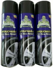 Cristal Product Untouchable Tire Wet Finish 13oz (3 PACK) Ever Gloss Tire shine