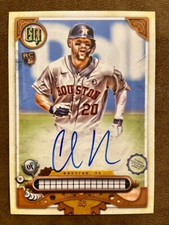 2022 Topps Gypsy Queen Chas McCormick Missing NamePlate SSP Auto #GQA-CMC Astros