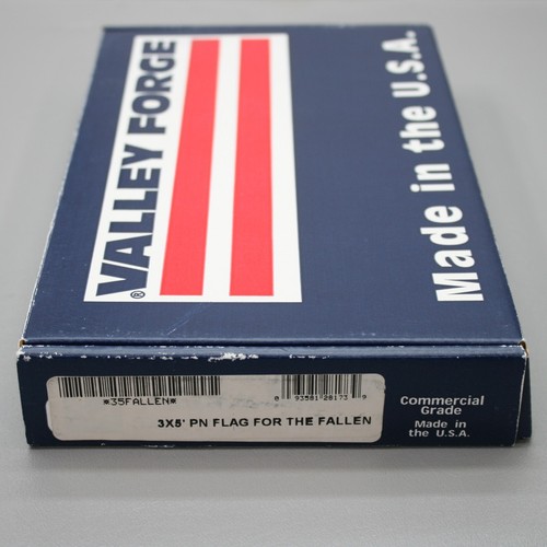 Valley Forge 3'x5' Nylon Para que no se olviden Bandera para los militares caídos EE. UU. - Imagen 7 de 8